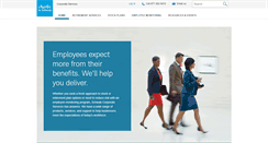 Desktop Screenshot of corporateservices.schwab.com