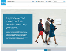 Tablet Screenshot of corporateservices.schwab.com