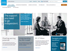 Tablet Screenshot of advisorservices.schwab.com